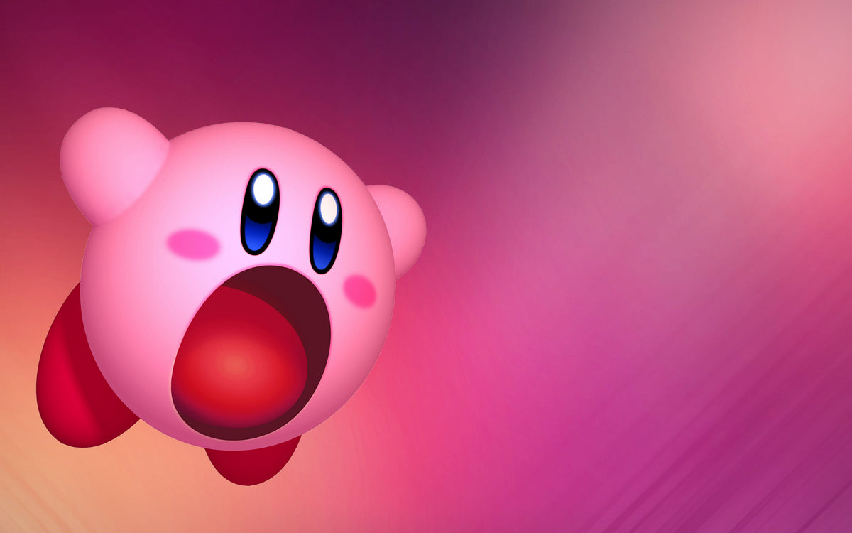 Kirby's High-Flyin' Wallpaper