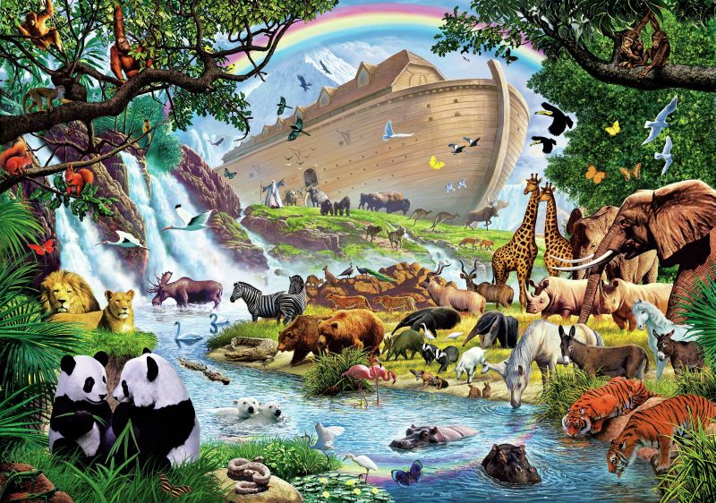 Noah's Ark Animal Diamond Painting Kit - DIY