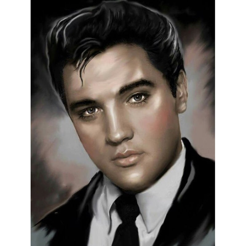 Elvis Presley Caricature Diamond Painting Kit - DIY