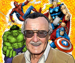 Comics Stan Lee Diamond Painting Kit - DIY