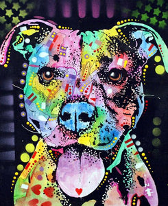 Colorful Dog Diamond painting/ Diamond painting kit
