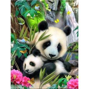 Panda Diamond Painting Kit - DIY