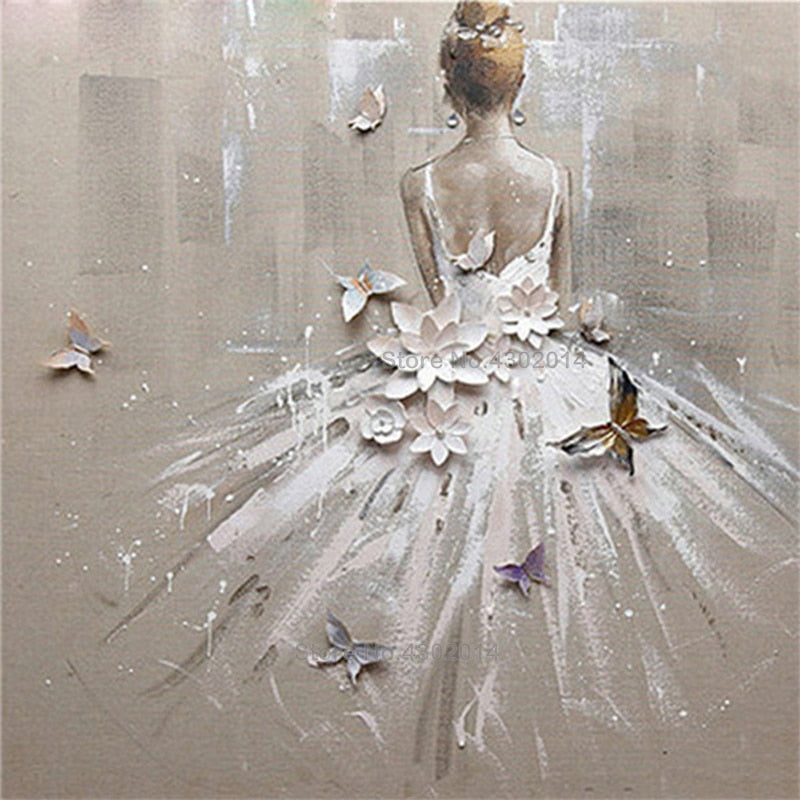 Ballet Girl Diamond Painting Kit - DIY