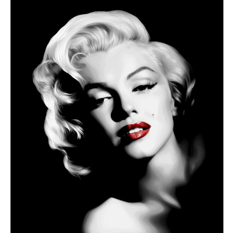 Marilyn Monroe Red Diamond Painting Kit - DIY