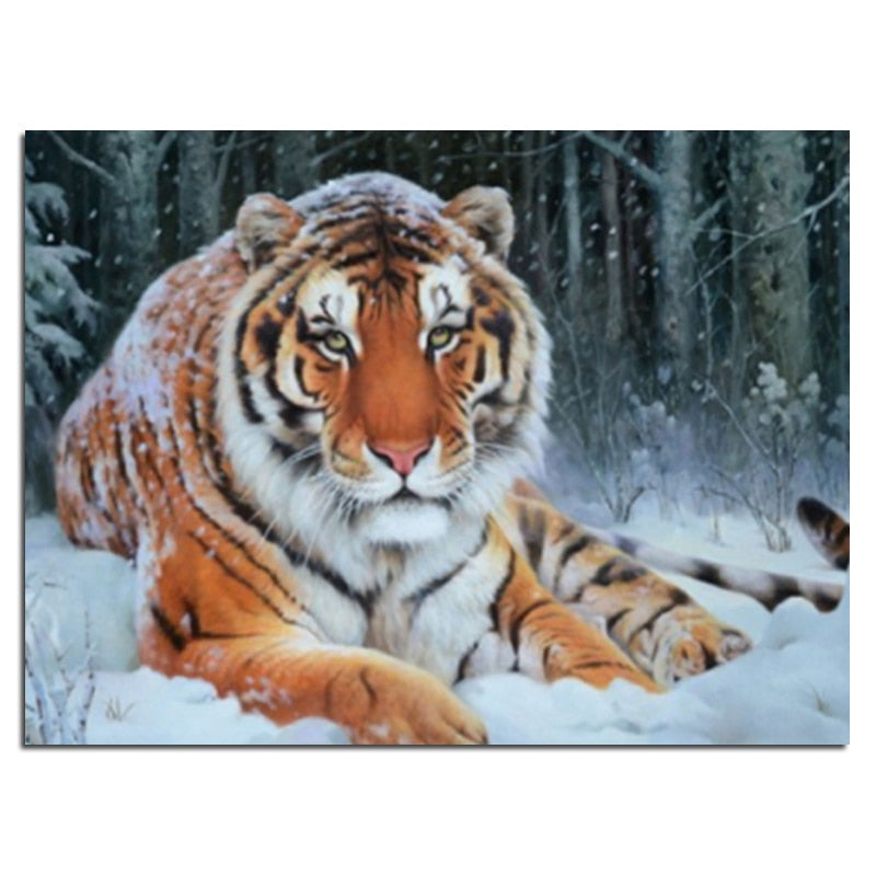 Tiger Diamond Painting Kit - DIY