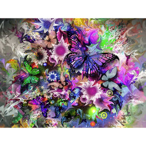 Abstract Butterfly Diamond Painting
