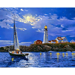 Night Of the Sea Diamond Painting Kit - DIY