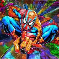 Spiderman Colorsfull Painting Kit - DIY