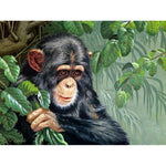 Gorilla Baby Diamond Painting Kit - DIY