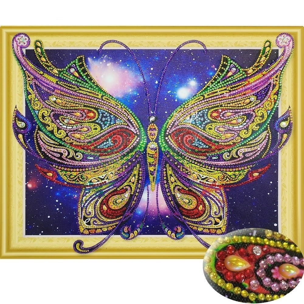 Special Shaped Butterfly Diamond Painting Kit - DIY