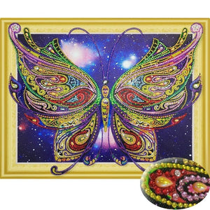Pretty Butterfly Diamond Painting Kit - DIY