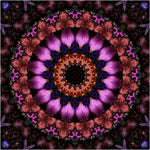 Mandala Purple Diamond Painting Kit - DIY