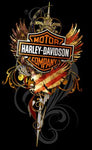 Harley Motorcycle Fire Diamond Painting Kit - DIY