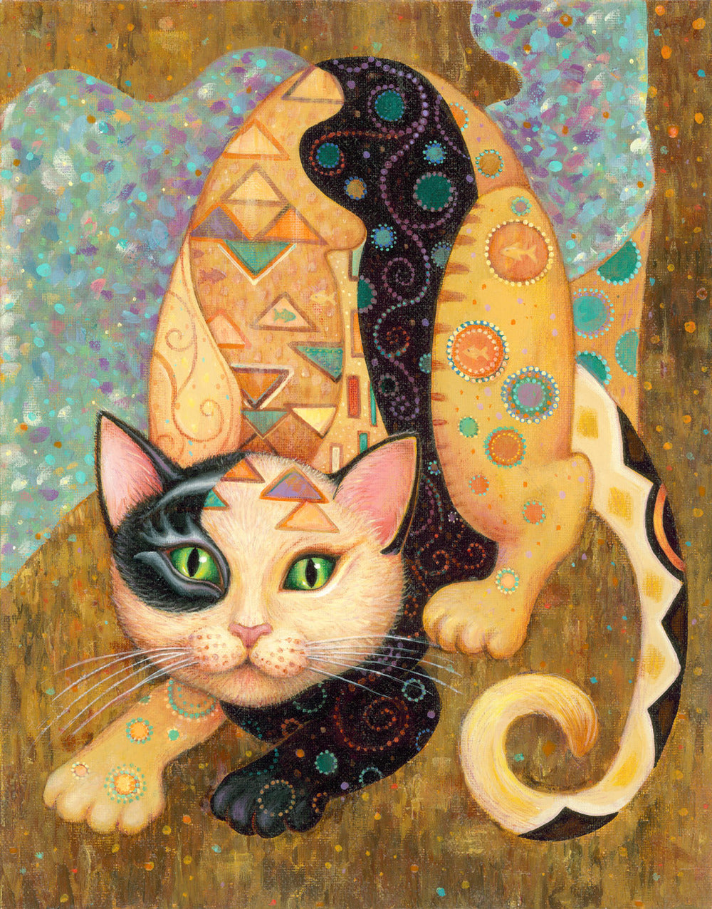 Colored Cats Diamond Painting Kits,Diamond Art Painting Kits for G3032