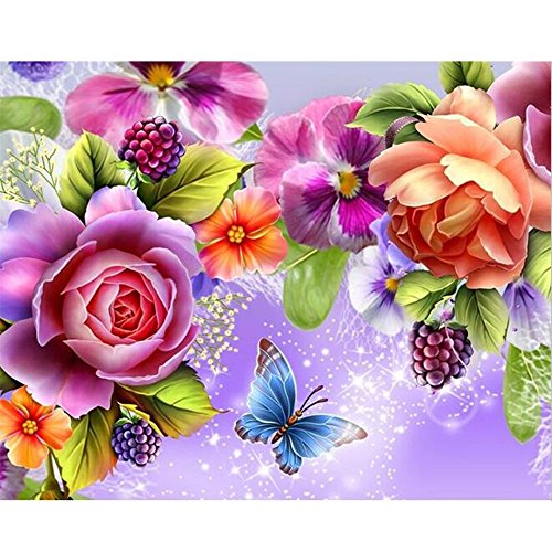 Flower Diamond Painting Kit - DIY Flower-75