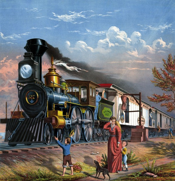 Happiness Train Diamond Painting Kit - DIY