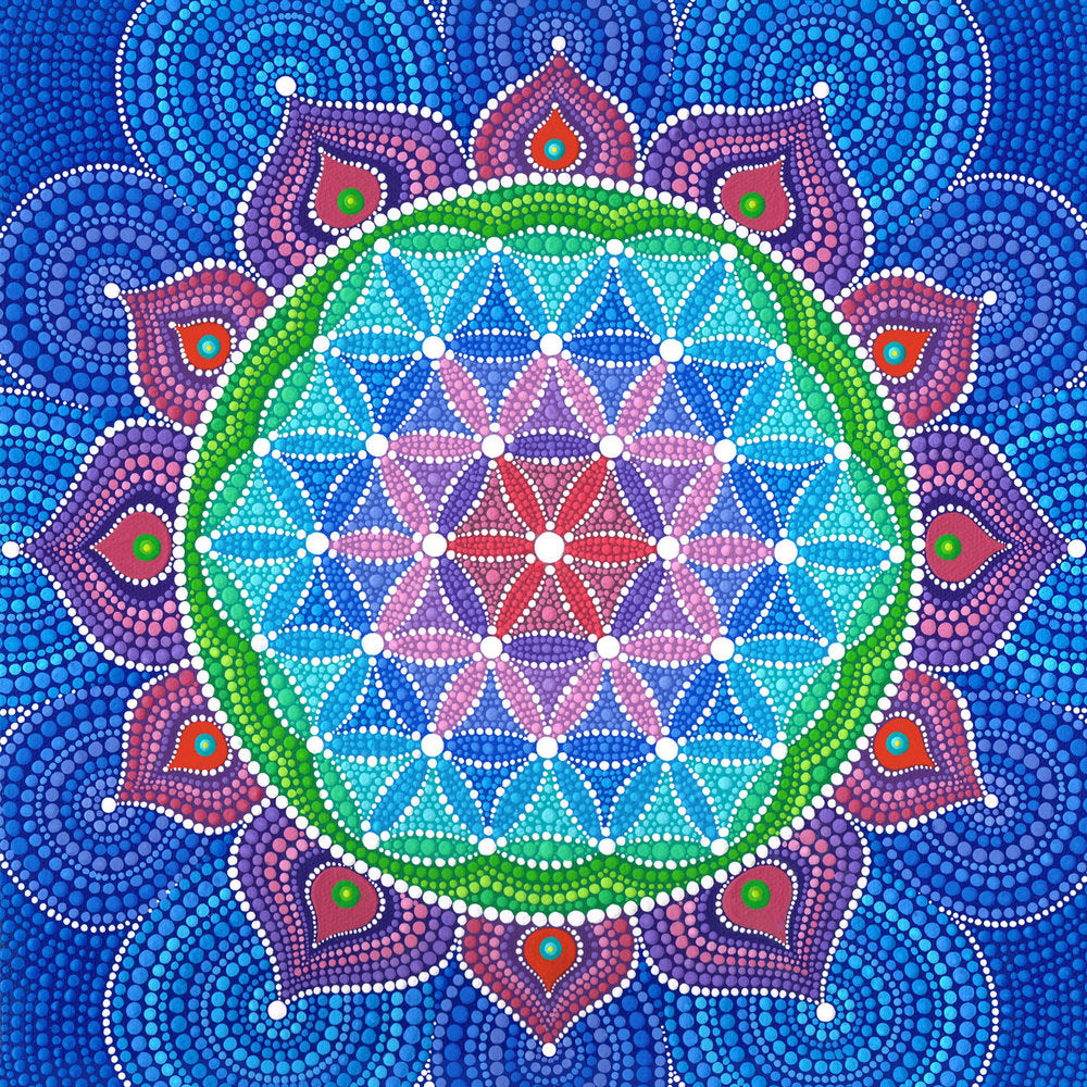 Mandala Diamond Painting Kit - DIY Mandala-3