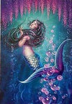 Mermaid Blue Diamond Painting Kit - DIY