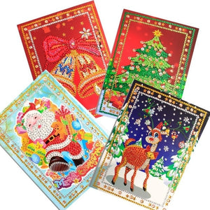 Christmas Cards Pack Diamond Painting Kit - DIY